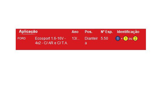 Imagen de RESORTE/ESPIRAL DELANTERO FORD ECOSPORT 4X2 1.6 16V 2013-